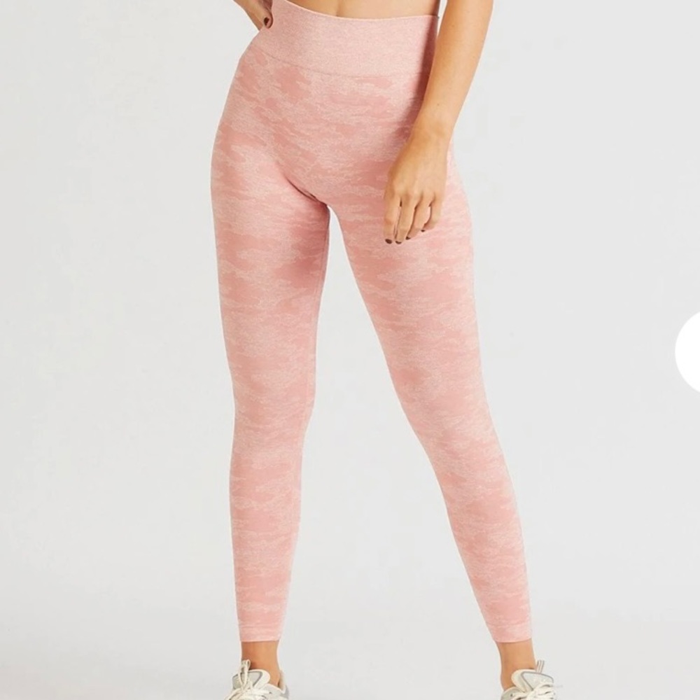 AYBL Pink Camo Seamless Leggings